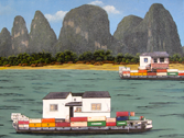 China: Shipments Along the Xiling Gorge